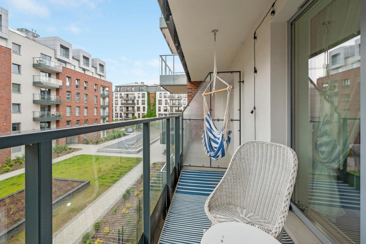Nordbyhus Apartamenty Angielska Grobla กดัญสก์ ภายนอก รูปภาพ