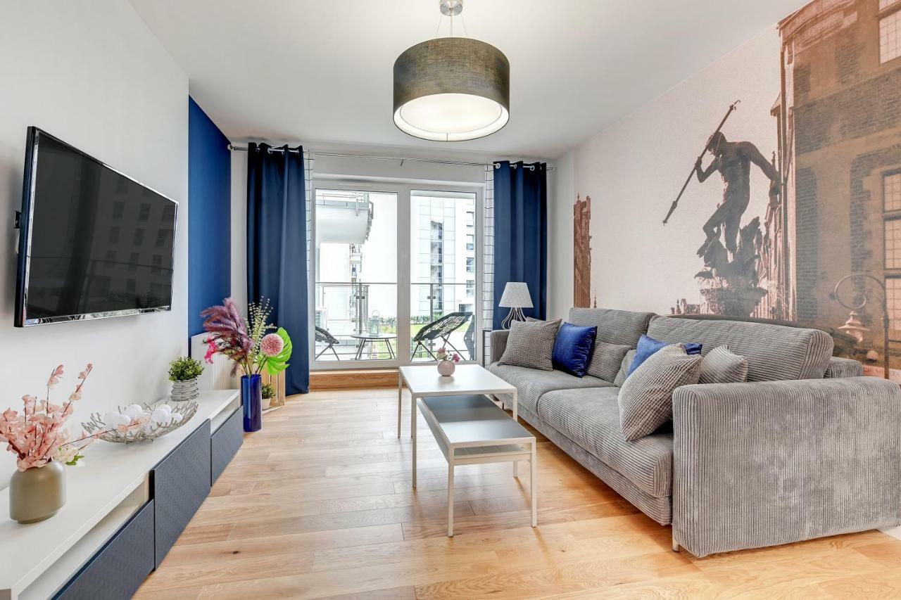 Nordbyhus Apartamenty Angielska Grobla กดัญสก์ ภายนอก รูปภาพ